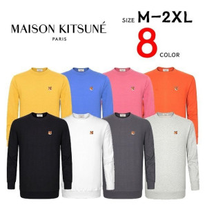 Maison Kitsune 메종키츠네 와펜 데일리 맨투맨