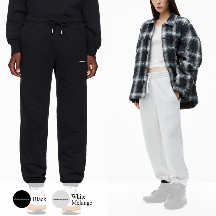 Alexander Wang 알렉산더왕 로고 오버핏 조거팬츠