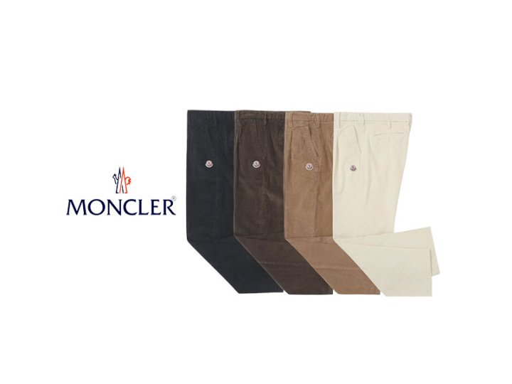 MONCLER 몽클레어 와이드 코듀로이 팬츠