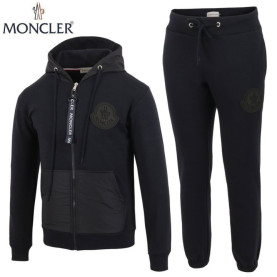 MONCLER 몽클레어 24FW 빅로고 배색 후드집업 트레이닝 셋트