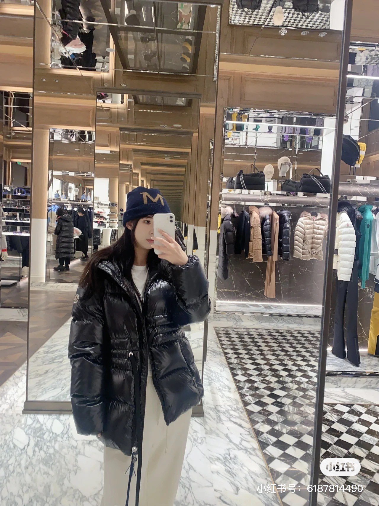 MONCLER 몽클레어 탈레브 드로스트링 패딩 재킷