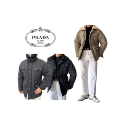 PRADA 프라다 7온스 양털 필드 패딩