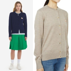 MAISON KITSUNE 메종키츠네 칠렉스 라운드 가디건 4COLOR