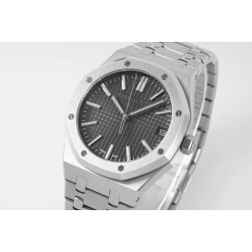 AUDEMARS PIGUET 오데마피게 로얄오크 50주년 한정판 그레이 다이얼 41mm 15510