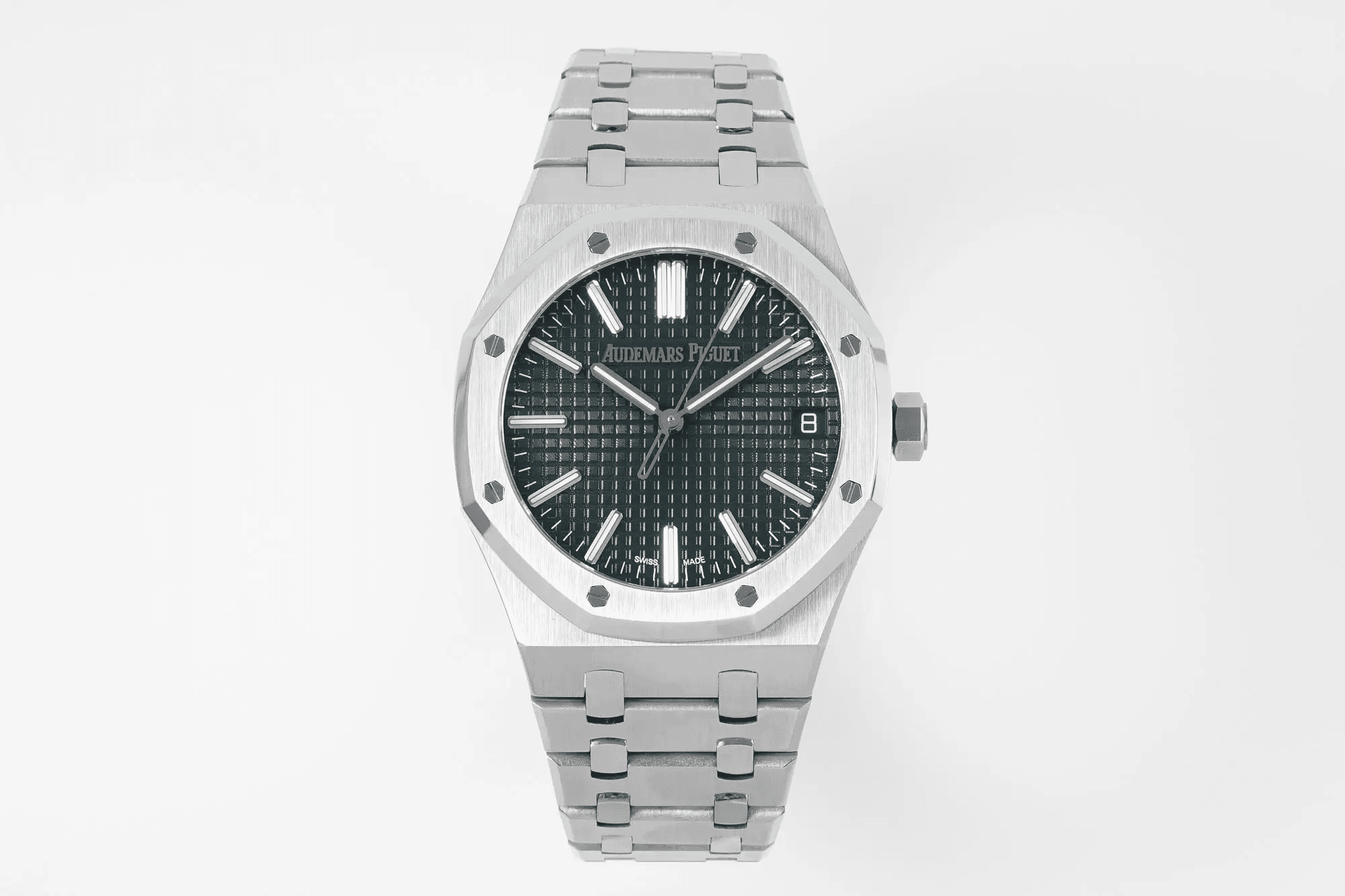 AUDEMARS PIGUET 오데마피게 로얄오크 50주년 한정판 그린 다이얼 41mm 15510