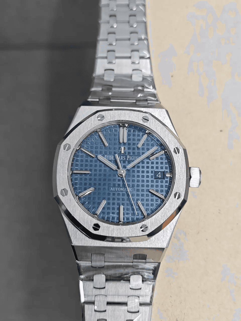 AUDEMARS PIGUET  오데마피게 로얄오크 청판 다이얼 37mm 15450