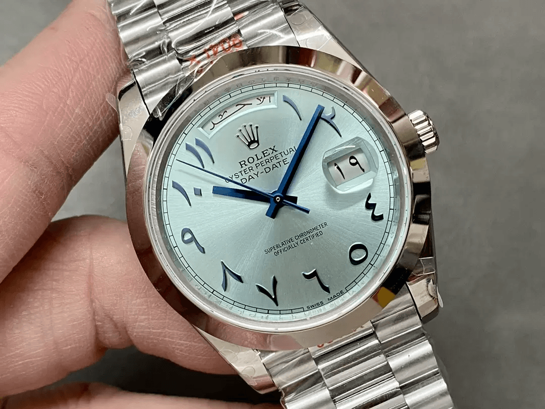 ROLEX 로렉스 데이데이트 41mm 중동 다이얼 텅스텐 m228236