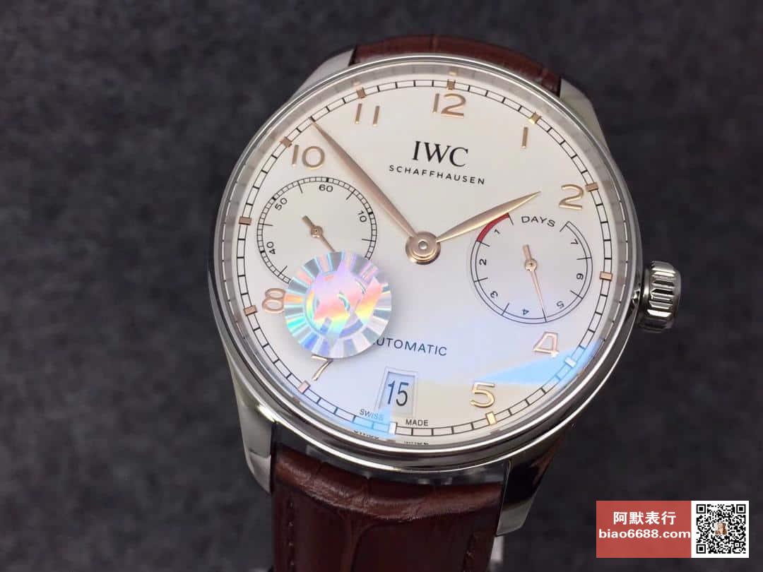 IWC 아이더블유씨 포르투기저 오토매틱 스틸 화이트다이얼