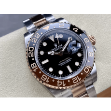 ROLEX 로렉스 GMT마스터2 루트비어 콤비 검판