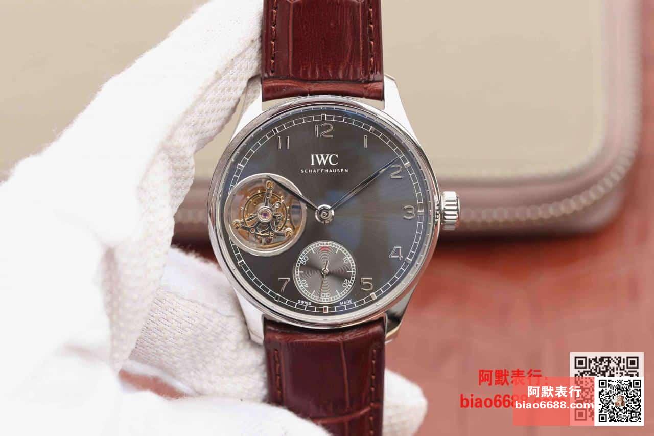 IWC 아이더블유씨 포르투기저 뚜르비옹 오토매틱 스틸 그레이다이얼