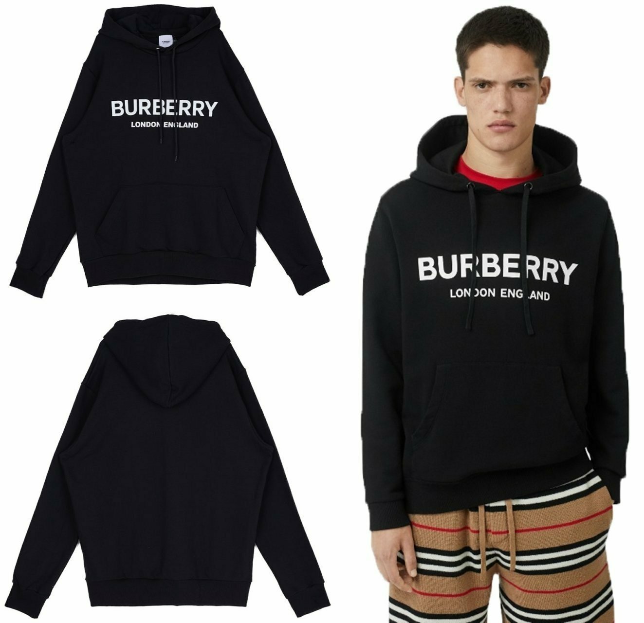 BURBERRY 버버리 전사 후드