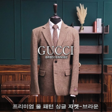 GUCCI 구찌 프리미엄 패턴 울 자켓