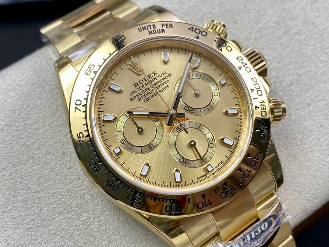 ROLEX 로렉스 데이토나 금통 샴페인 다이얼 m116508-0003