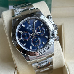 ROLEX 로렉스 데이토나 화이트골드 청판 m116506-0002