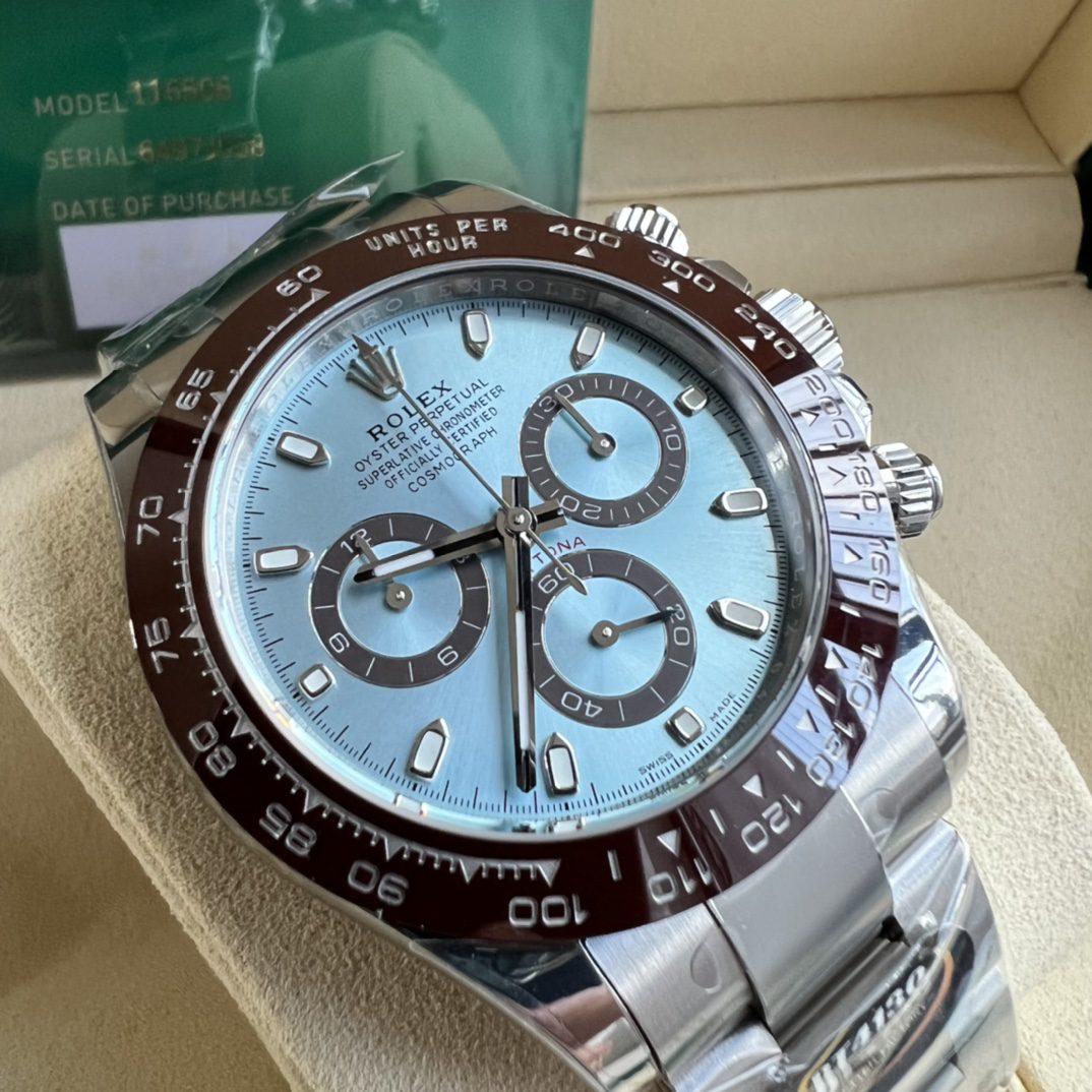 ROLEX 로렉스 데이토나 아이스블루 플래티넘 m116506-0001