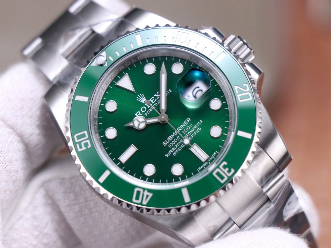 ROLEX 로렉스 서브마리너 녹판 헐크 40mm