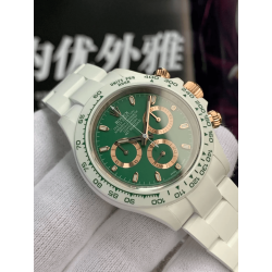 ROLEX 로렉스 커스텀 데이토나 그린 다이얼 세라믹