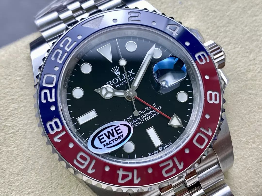 ROLEX 로렉스 GMT마스터2 베스트 에디션 쥬빌레 40mm 검판 126710blro