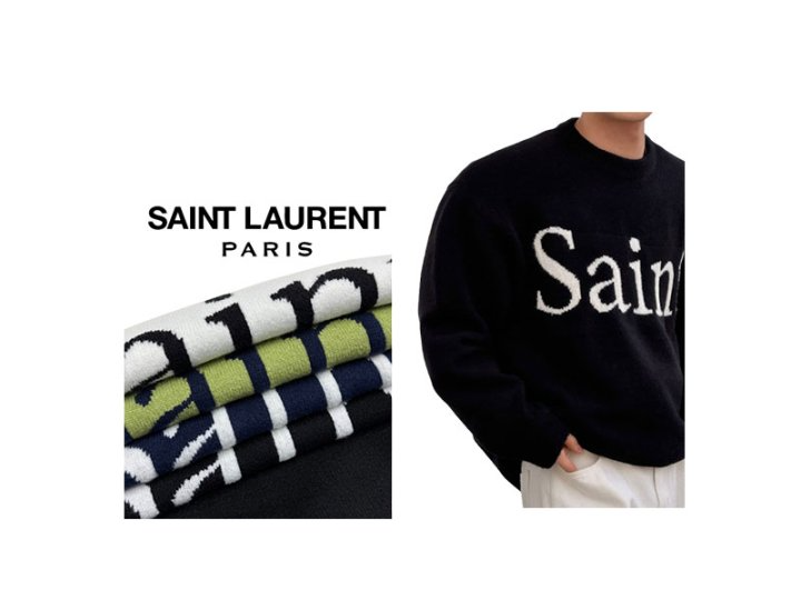 SAINT LAURENT 세인트로랑 세인트 니트