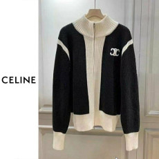 CELINE 셀린느 집업 트리오페 니트 집업