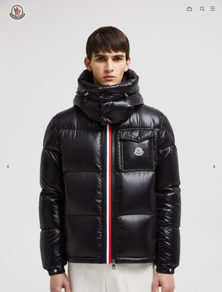 MONCLER 몽클레어 24FW 블랙 몽벨리아르 다운 재킷