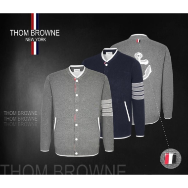 THOM BROWNE 톰브라운 버튼 니트자켓