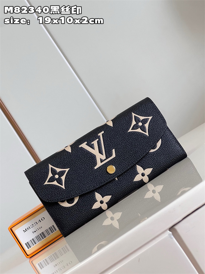 LOUIS VUITTON 루이비통 에밀리 장지갑 M82340 2024/신상 2COLOR