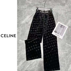 CELINE 셀린느 레터링 허리밴딩 팬츠