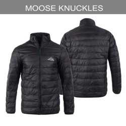 MOOSE KNUCKLES 무스너클 레터링로고 경량 덕다운 자켓