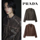 PRADA 프라다 빈티지 레더 자켓