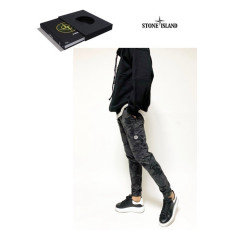 STONE ISLAND 스톤아일랜드 밴딩스판 밀리터리조거팬츠 2COLOR