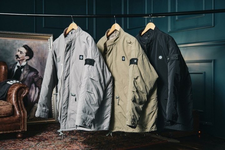 STONE ISLAND 스톤아일랜드 패딩 숏개파카 야상