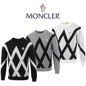 MONCLER 몽클레어 사선 니트