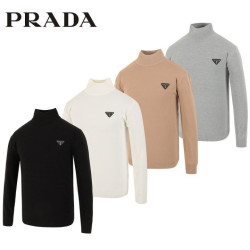 PRADA 프라다 반폴라 니트