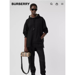 BURBERRY 버버리 노바체크 레터링 후드 남녀공용