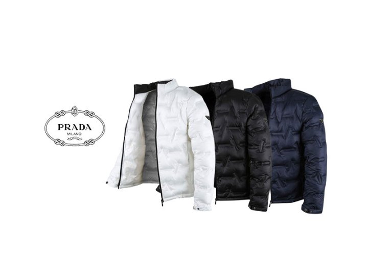 PRADA 프라다 플레이트 볼륨 패딩