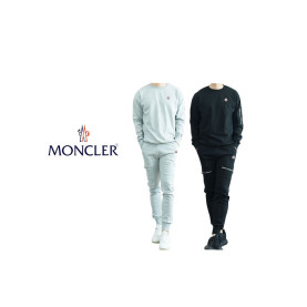 MONCLER 몽클레어 슬림핏 지퍼포켓 맨투맨 세트