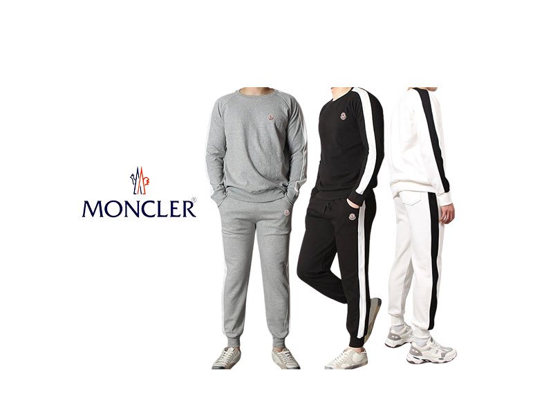 MONCLER 몽클레어 라인 맨투맨 세트