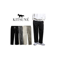 MAISON KITSUNE 메종키츠네 코듀로이 밴딩 팬츠