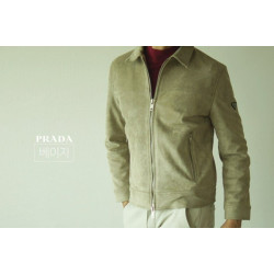 PRADA 프라다 스웨이드 자켓 2COLOR