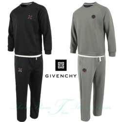 GIVENCHY 지방시 레더사각 레이어드 맨투맨 세트