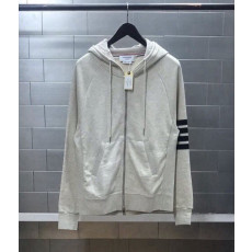 THOM BROWNE 톰브라운 사선완장 후드집업