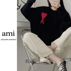 AMI 아미 하트 심플 니트 2COLOR