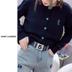 SAINT LAURENT 세인트로랑 와이클 니트 가디건