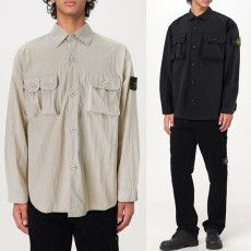 STONE ISLAND 스톤아일랜드 포켓포인트 윈드셔츠 2COLOR