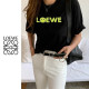 LOEWE 로에베 스마일자수 반팔티 2COLOR