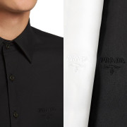 ●7월 판매 19위● PRADA 프라다 밀라노 로고 셔츠