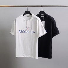 MONCLER 몽클레어 베이직 레터링 코튼 반팔티