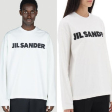 JIL SANDER 질샌더 로고 긴팔티셔츠