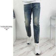 STONE ISLAND 스톤아일랜드 블루라벨 워싱 그레이 데님진